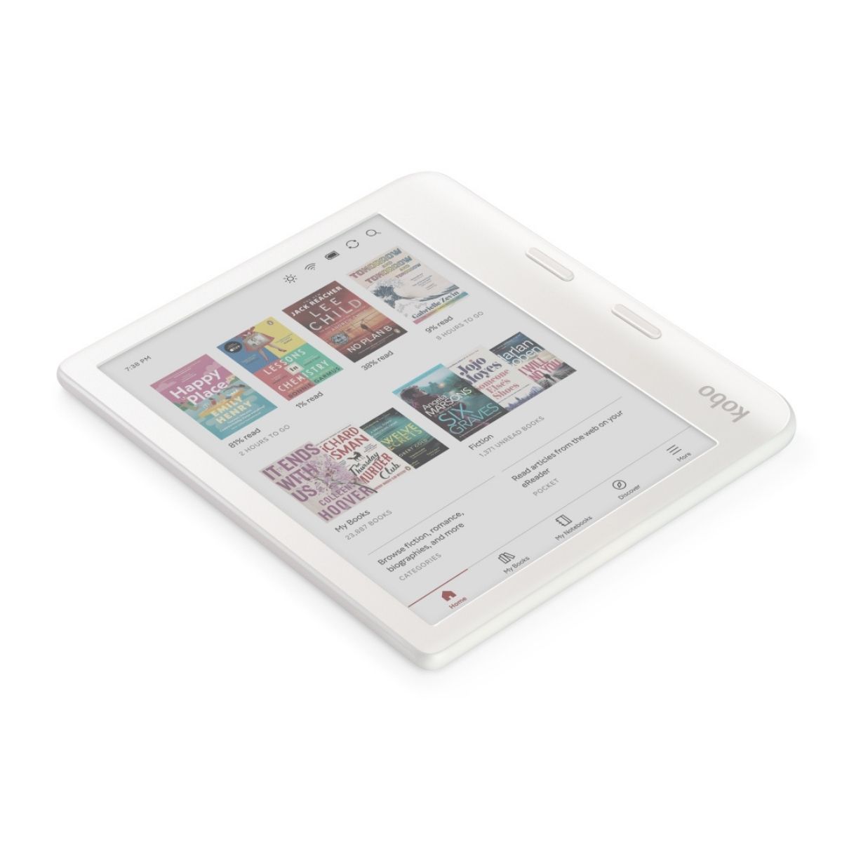 Kobo Libra Colour eReader 7” Glare-Free Colour E Ink Kaleido™ 3 Display - Image 10