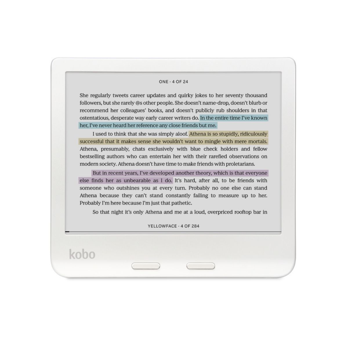 Kobo Libra Colour eReader 7” Glare-Free Colour E Ink Kaleido™ 3 Display - Image 9
